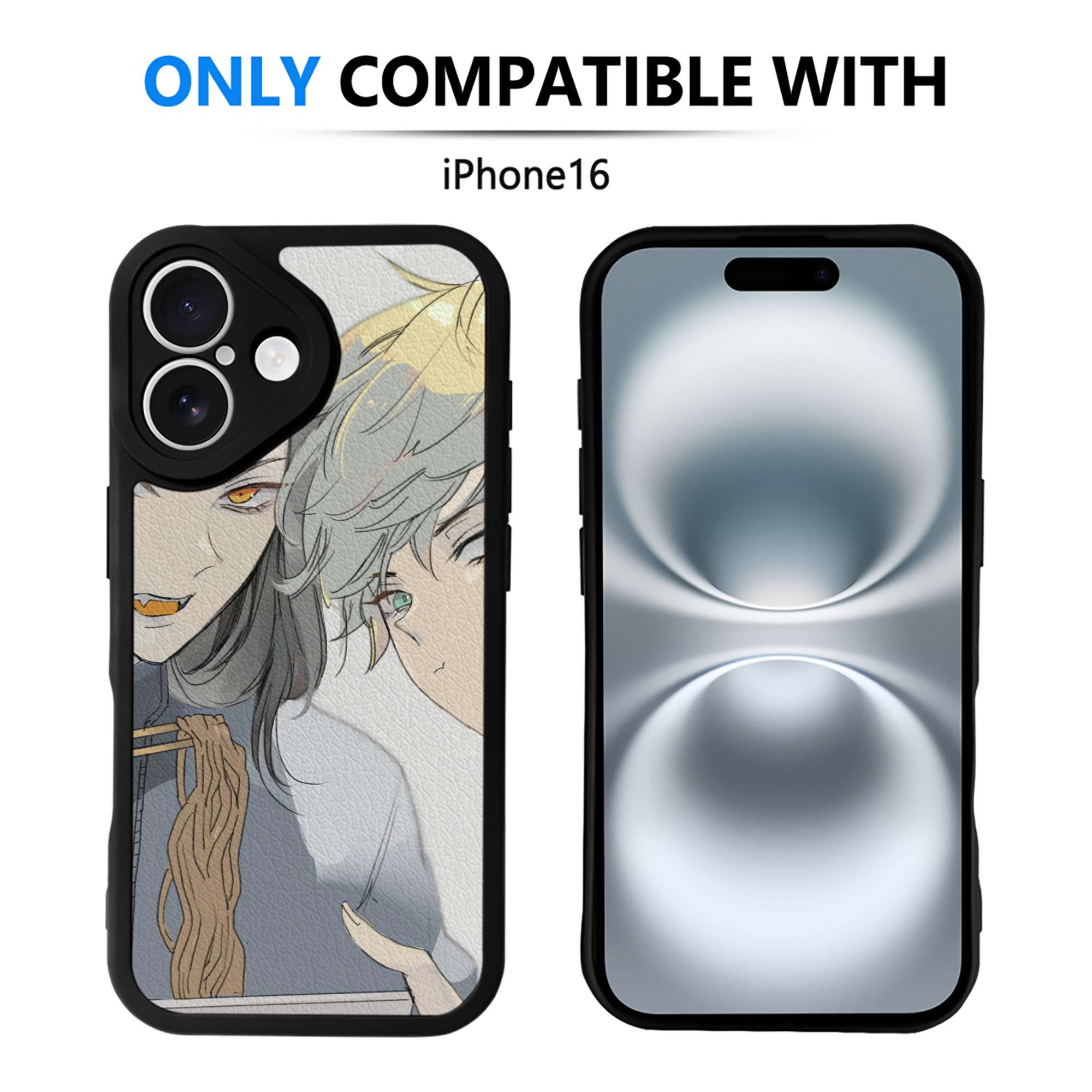 （画像用） 東京リベンジャーズ Tokyo Revengers 【iPhone 16シリーズ対応】シリコンスマホケース（レザー調） 材質：シリコン